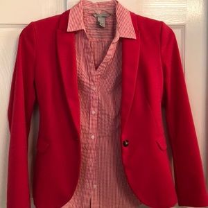Like new springtime jacket and button down